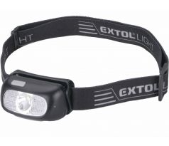 Čelovka nabíjateľná 5W CREE LED, 3,7V/1Ah Li-ion, EXTOL LIGHT
