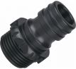 Rýchlospojka na hadicu plastová, 1", ABS, EXTOL PREMIUM