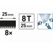 Pílka na konáre, 425mm / 270mm, EXTOL PREMIUM