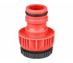 Rýchlospojka na záhradný ventil plastová, 1", adaptér na 3/4'', vnútorný závit, ABS, EXTOL PREMIUM