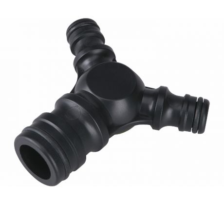 Spojka na hadice plastová, redukcia z 1" na 1/2" a 3/4", trojcestná, ABS, EXTOL PREMIUM