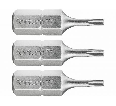Bit torx 3ks, T 7x25mm, S2, FORTUM