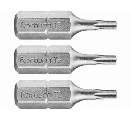 Bit torx 3ks, T 8x25mm, S2, FORTUM