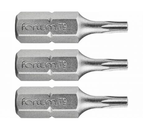 Bit torx 3ks, T 9x25mm, S2, FORTUM