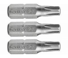 Bit torx 3ks, T 27x25mm, S2, FORTUM