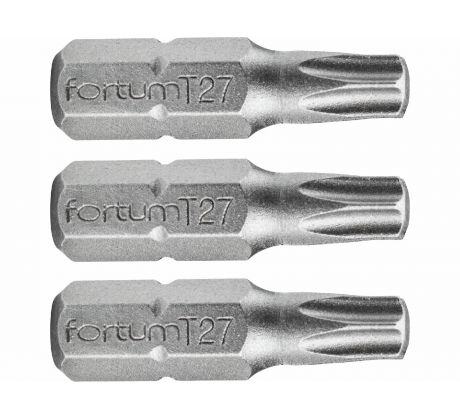Bit torx 3ks, T 27x25mm, S2, FORTUM