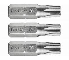 Bit torx 3ks, T 30x25mm, S2, FORTUM