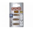 Bit krížový 3ks, PZ 3x25mm, S2, FORTUM