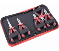 Kliešte mini, 5-dielna sada, textilné puzdro, EXTOL PREMIUM