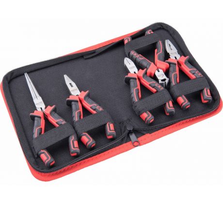 Kliešte mini, 5-dielna sada, textilné puzdro, EXTOL PREMIUM