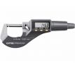 Mikrometer digitálny, 0-25mm, plastové puzdro, EXTOL PREMIUM