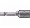 Hlavica nástrčná magnetická so 6-hrannou stopkou 1/4’’, 7x48mm, CrV, FORTUM