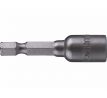 Hlavica nástrčná magnetická so 6-hrannou stopkou 1/4’’, 8x48mm, CrV, FORTUM