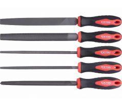 Pilníky, 200mm, 5-dielna sada, sek 2, EXTOL PREMIUM