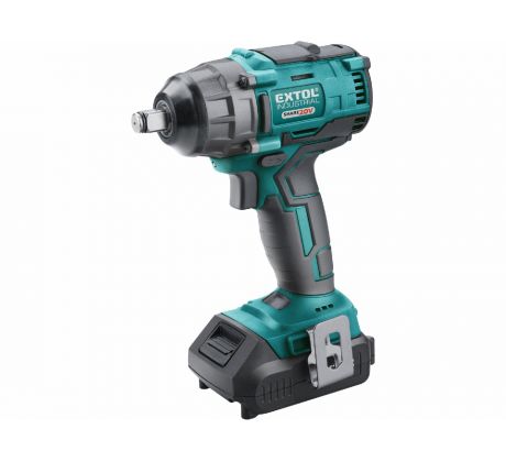 Uťahovač rázový aku Share20V, 1x 2Ah, 250Nm, bezuhlíkový motor, EXTOL INDUSTRIAL