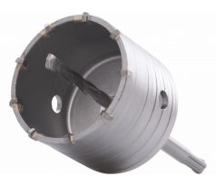 Vrták korunkový Ø73mm, SDS-plus, s SK plátkami, EXTOL PREMIUM