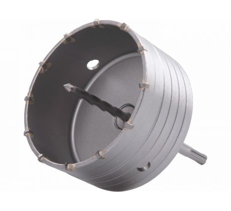 Vrták korunkový 125mm, SDS-plus, s SK plátkami, EXTOL PREMIUM