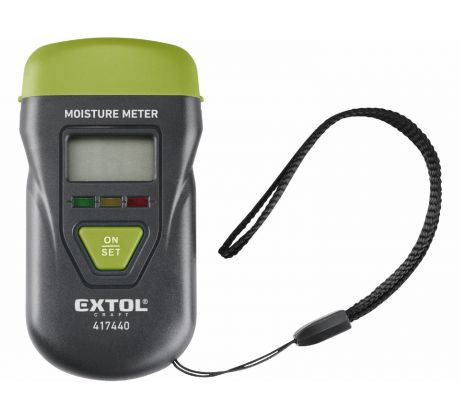 Merač vlhkosti digitálny, EXTOL CRAFT
