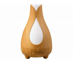 Aróma difuzér TULIP, svetlé drevo, 200ml, 7 farieb, 12W, Ø13,6x23,5cm, Nature7