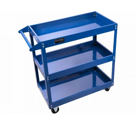 Vozík na náradie, 3 police, max. 40kg/policu, EXTOL CRAFT