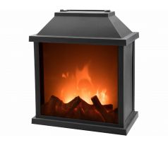 Krb LED, s plápolajúcim ohňom, 3x1,5V C, 30x17x36cm, EXTOL LIGHT