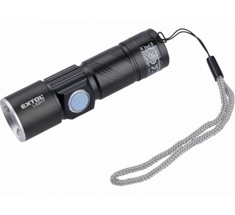 Svietidlo hliníkové 3W Cree LED, 150 lm, EXTOL LIGHT