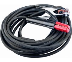 Káble zváracie s rýchlokonektorom 10-25, 5m/25mm², max. 200A, EXTOL PREMIUM