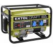 Elektrocentrála rámová benzínová, 1F, 2,8kW/230V, EXTOL CRAFT