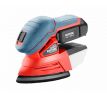 Brúska deltová vibračná aku Share20V, 1x 2Ah, základňa 135×95mm, EXTOL PREMIUM