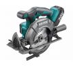 Píla kotúčová aku Share20V, 1x 2Ah, kotúč 165mm, bezuhlíkový motor, EXTOL INDUSTRIAL
