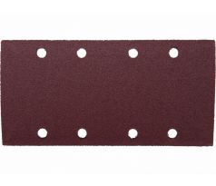 Papier brúsny na suchý zips 10ks, 8 otvorov, 93x185mm, P100, EXTOL PREMIUM
