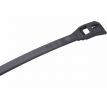 Pásky sťahovacie čierne, nízkoprofilový zámok, 4,6x280mm, 100ks, nylon PA66, EXTOL PREMIUM