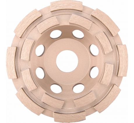 Kotúč brúsny diamantový dvojradový, 115mm, EXTOL INDUSTRIAL