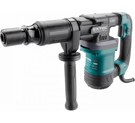 Kladivo sekacie HEX 17mm, 1200W, energia úderu 14J, antivibračná rukoväť, EXTOL INDUSTRIAL