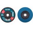 Kotúč lamelový šikmý, zirkón, Ø150x22,2mm, P60, EXTOL INDUSTRIAL