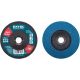 Kotúč lamelový šikmý, zirkón, Ø150x22,2mm, P60, EXTOL INDUSTRIAL