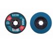 Kotúč lamelový šikmý, zirkón, Ø115x22,2mm, P100, EXTOL INDUSTRIAL