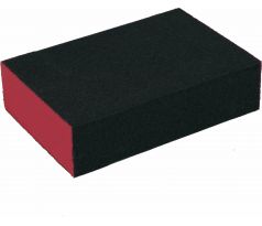 Špongia brúsna 4-stranná, 100x70x25mm, P60, EVA, EXTOL PREMIUM