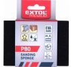 Špongia brúsna 4-stranná, 100x70x25mm, P80, EVA, EXTOL PREMIUM