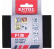 Špongia brúsna 4-stranná, 100x70x25mm, P100, EVA, EXTOL PREMIUM