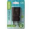 Nabíjačka USB, 100-240V, výstup 5V/2,4, 100-240V, 1xUSB (2,4A/12W), EXTOL ENERGY