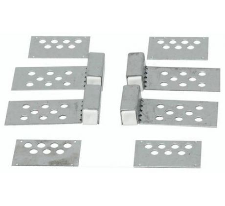 Úchytky s magnetom pod obkladačky, 4ks, kovové