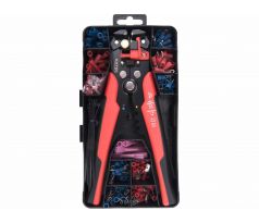 Kliešte krimpovacie pre káble 0,2-6,0mm2, sada 231ks, EXTOL PREMIUM
