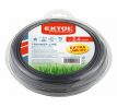 Lanko do kosačky 2,4mmx75m, hviezdicový profil, nylón, nylon PA66, EXTOL PREMIUM