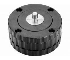 Adaptér rotačný 5/8" na 1/4" s nastavením horizontálnej polohy, EXTOL PREMIUM