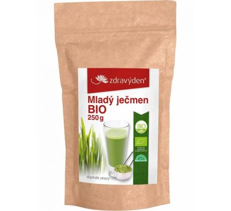 Mladý jačmeň BIO 250g