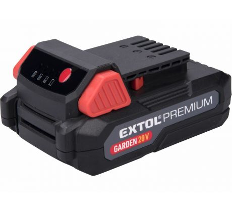 Akumulátor Garden 20V/2Ah, pre záhradné aku náradie, EXTOL PREMIUM