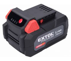 Akumulátor Garden 20V/4Ah, pre záhradné aku náradie, EXTOL PREMIUM