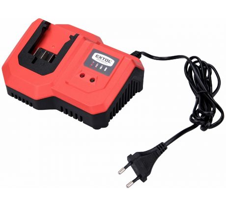 Nabíjačka akumulátorov Garden 20V/4,5A, pre záhradné aku náradie, EXTOL PREMIUM