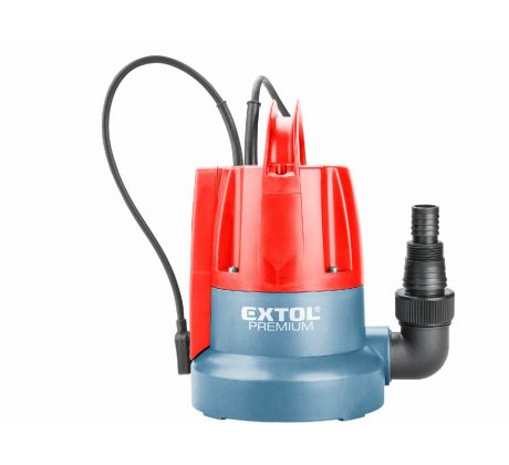 Čerpadlo ponorné bazénové 400W, max. 8000l/h, výtlak 7m, EXTOL PREMIUM